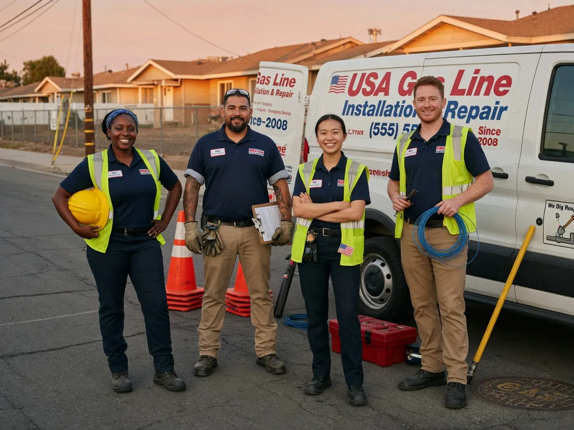 Gas Line Installation company in Mohrsville, PA